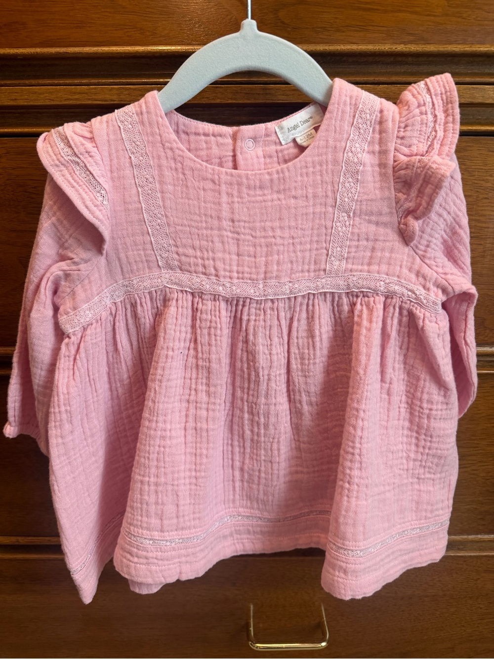 Angel Dear Pink dress with bloomers